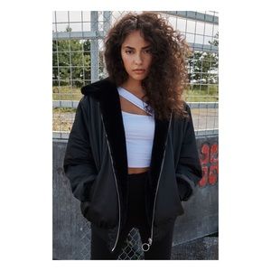 GARAGE Reversible Bomber Jacket